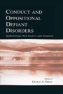 Cover: Conduct and Oppositional Defiant Disorders - Routledge
