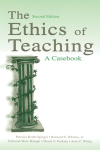 Enlarge image Cover: The Ethics of Teaching - Psychology Press