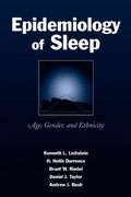 Cover: Epidemiology of Sleep - Psychology Press