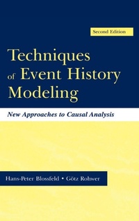 Enlarge image Cover: Techniques of Event History Modeling - Psychology Press