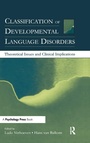 Cover: Classification of Developmental Language Disorders - Psychology Press