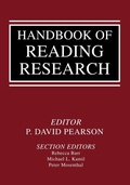 Cover: Handbook of Reading Research - Routledge