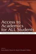 Cover: Access To Academics for All Students - Routledge