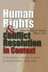Enlarge image Cover: Human Rights and Conflict Resolution in Context - Syracuse University Press