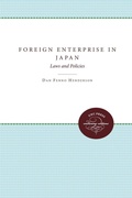 Cover: Foreign Enterprise in Japan - The University of North Carolina Press