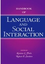 Cover: Handbook of Language and Social Interaction - Psychology Press