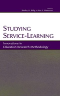 Cover: Studying Service-Learning - Routledge