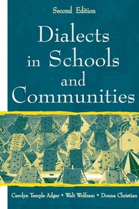 Enlarge image Cover: Dialects in Schools and Communities - Routledge