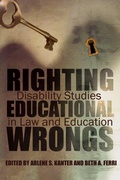 Cover: Righting Educational Wrongs - Syracuse University Press
