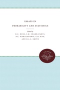 Cover: Essays in Probability and Statistics - The University of North Carolina Press