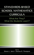 Cover: Standards-based School Mathematics Curricula - Routledge