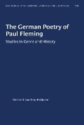 Cover: The German Poetry of Paul Fleming - The University of North Carolina Press