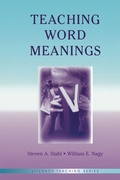 Cover: Teaching Word Meanings - Routledge