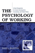 Cover: The Psychology of Working - Routledge