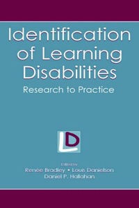 Enlarge image Cover: Identification of Learning Disabilities - Routledge