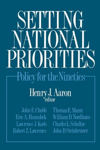 Enlarge image Cover: Setting National Priorities - Brookings Institution