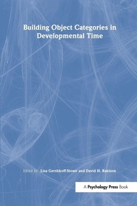 Enlarge image Cover: Building Object Categories in Developmental Time - Psychology Press