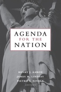 Cover: Agenda for the Nation - Brookings Institution