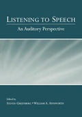 Cover: Listening to Speech - Psychology Press Ltd