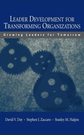 Cover: Leader Development for Transforming Organizations - Psychology Press