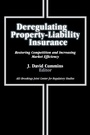 Cover: Deregulating Property-Liability Insurance - Brookings Institution