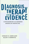 Cover: Diagnosis, Therapy, and Evidence - Rutgers University Press