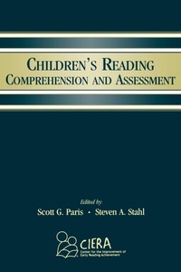 Enlarge image Cover: Children's Reading Comprehension and Assessment - Routledge