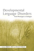 Cover: Developmental Language Disorders - Psychology Press