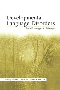 Enlarge image Cover: Developmental Language Disorders - Psychology Press Ltd