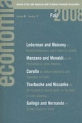Cover: Economia: Fall 2008 - Brookings Institution