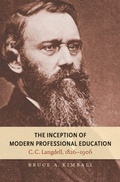 Cover: The Inception of Modern Professional Education - The University of North Carolina Press