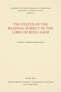 Abbildung von: The Status of the Reading Subject in the Libro De Buen Amor - The University of North Carolina Press