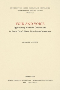 Enlarge image Cover: Void and Voice - The University of North Carolina Press