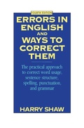 Cover: Errors in English and Ways to Correct Them - HarperReference