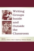 Cover: Writing Groups Inside and Outside the Classroom - Routledge