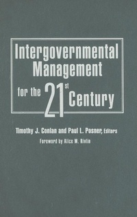 Abbildung von: Intergovernmental Management for the 21st Century - Brookings Institution