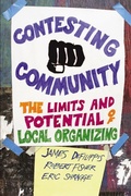 Cover: Contesting Community - Rutgers University Press