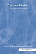 Cover: Touch and Blindness - Psychology Press