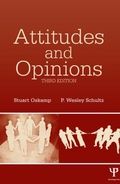 Cover: Attitudes and Opinions - Psychology Press