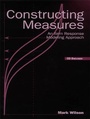 Cover: Constructing Measures - Routledge