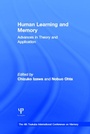 Cover: Human Learning and Memory - Psychology Press