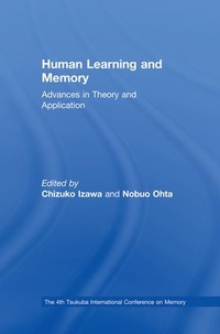 Enlarge image Cover: Human Learning and Memory - Psychology Press Ltd