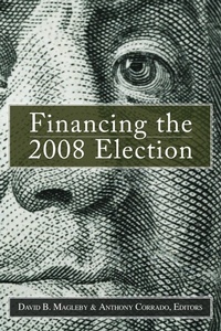Enlarge image Cover: Financing the 2008 Election - Brookings Institution