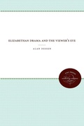 Cover: Elizabethan Drama and the Viewer's Eye - The University of North Carolina Press