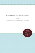 Cover: A Richmond Reader, 1733-1983 - The University of North Carolina Press