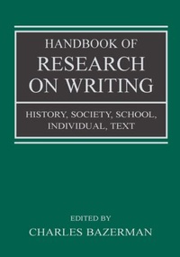 Enlarge image Cover: Handbook of Research on Writing - Routledge