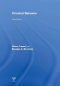 Cover: Criminal Behavior - Psychology Press Ltd