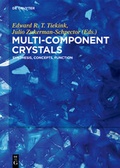 Cover: Multi-Component Crystals - De Gruyter