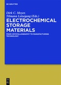 Cover: Electrochemical Storage Materials - De Gruyter