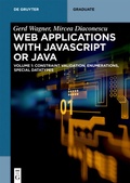 Cover: Web Applications with Javascript or Java - De Gruyter Oldenbourg
